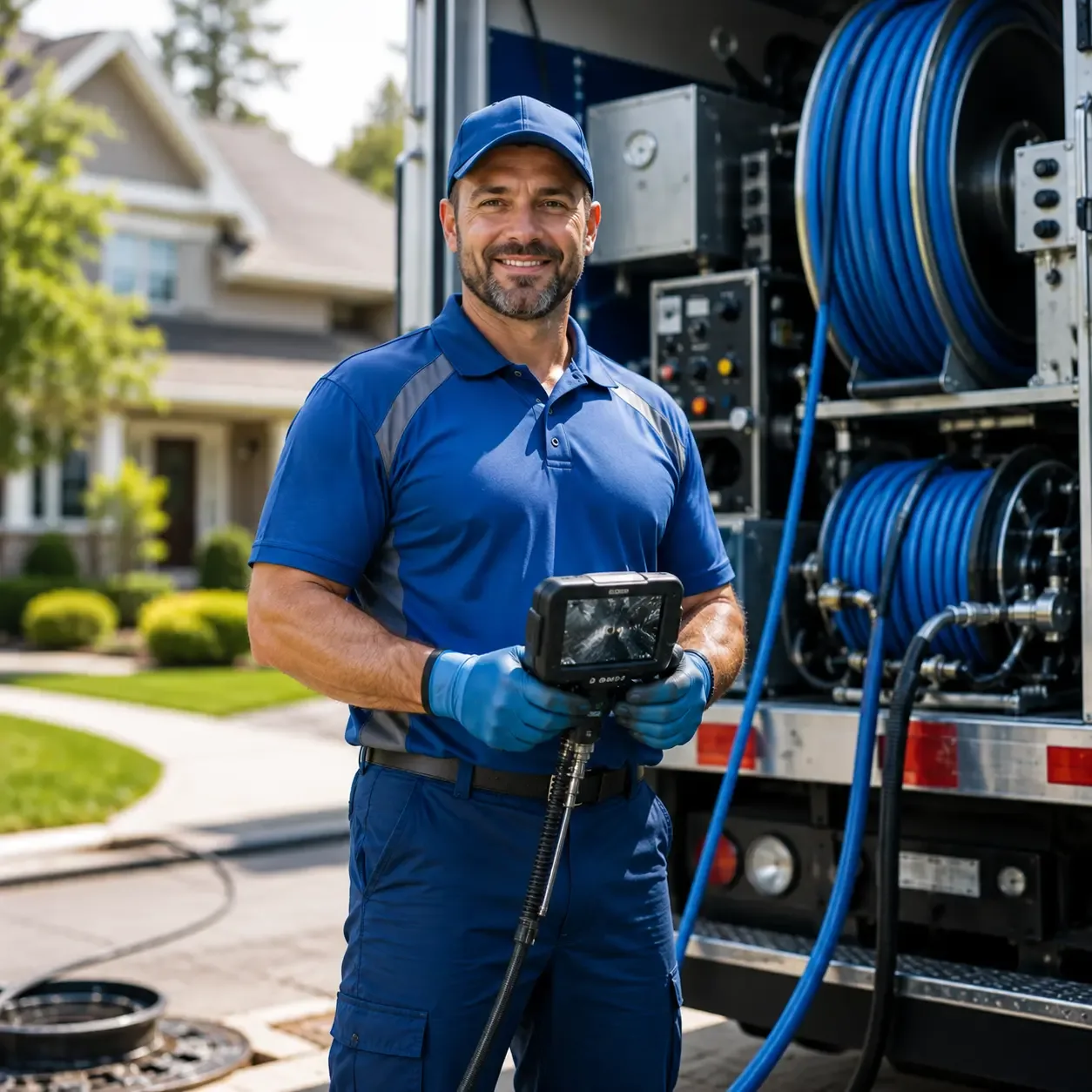 Local outdoor drain cleaning specialists in Winchester, KS